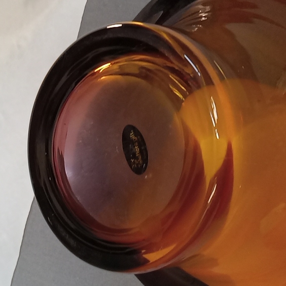 Leerdam Glass Vase by Artist Hessen for Rahobank - Picture 4 of 4